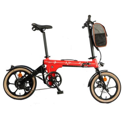 China Standard electric bicycle large capacity battery folding e bike city electric bike for commuting for sale