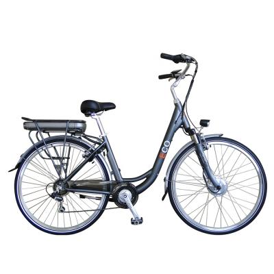 China Aluminum alloy vintage 28inch 48v battery electric city ebike bicycle china for sale