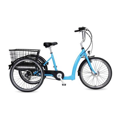 China Aluminum Alloy Adult 3 Wheel Electric Bicycle Philippines With 2 Batteries for sale