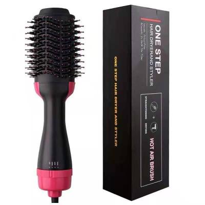 China Waterproof Electric Comb 3 IN 1 One Step Airbrush Hot Dryer with Straighter and Negative Ion Hot Air Hair Brush Volumizer for sale