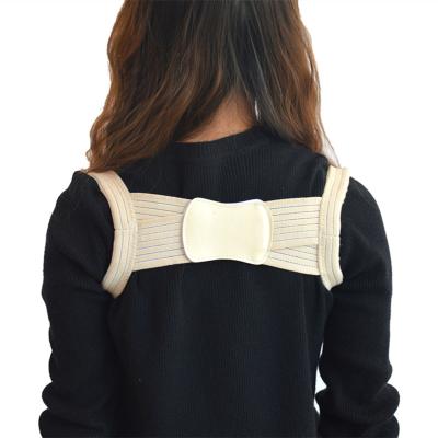 China New Style Cheap Breathable Airy Simple Design Easy Design Child Adjustable Back Posture Corrector for sale