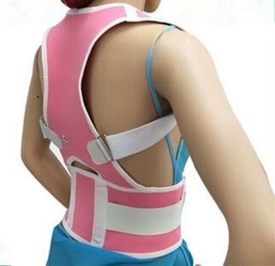 China High Quality Adjustable Breathable Corrector Shoulder Seat Posture Office Mesh Back Support Belt for sale