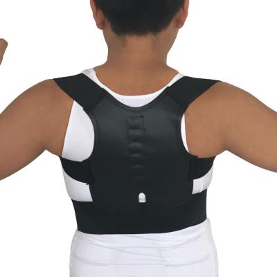 China Relieve Back and Shoulder Pain Orthopedic Adjustable Magnetic Straighten Upper Back Support Shoulder Brace to Correct Posture for sale