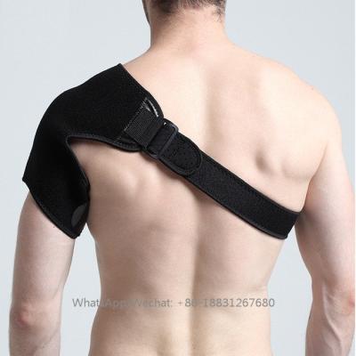 China Durable Neoprene Adjustable Shoulder Brace Support Wrap Strap Shoulder Stability Brace with Pressure Pad for sale