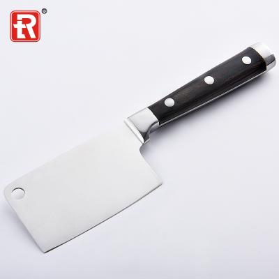 China RUITAI Sustainable Professional Pakkawood Handle Cheese Cutter Kitchen Serrated Steak Knife for sale