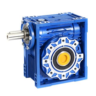 China Power Tranmission Worm Gearbox Ratio AC Gear Motor nmrv25 Worm Speed ​​Reducer For Output Hole 11mm for sale