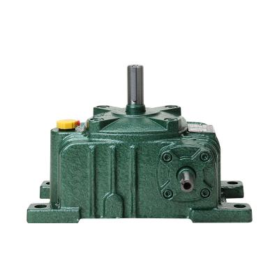 China Factory 1450rpm right angle gearbox wpa50 wps50 wpo50 wpx50 transmission gear box 50 reducer motor for sale