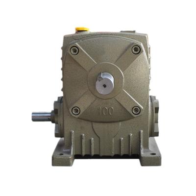 China Factory Worm Gearbox 1450rpm WPS100 WPA100 Gear Reducer Motor Vertical Gear Reduction for sale