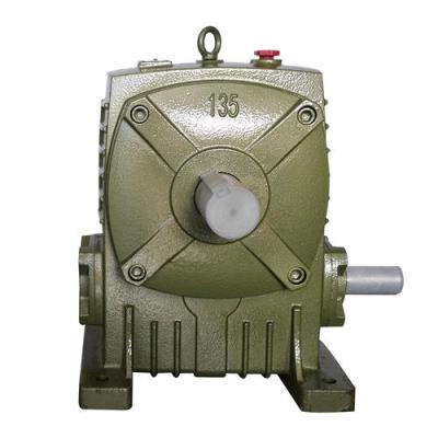 China Factory WP Type Vertical Single Shaft Input Reducer Gearbox WPA135 WPS135 Worm Reduction Reducer For Mine for sale