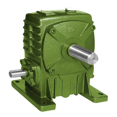 China Factory Cast Iron Gearbox Ratio 10 Speed ​​wpa120 Vertical Gear Raducer For Shaft Diameter 45mm for sale