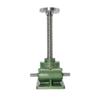 China SWL2.5 Electric Screw Lift Worm Gear Reducer Platform Hand Screw Lifting Electric Reducer Small For 200kg-500kg for sale