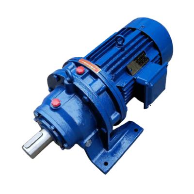 China Hotels BWD XWD Planetary Cycloid Pin Gear Reducer 3 Phase Vertical Mount Motor Gearbox 2.2kw for sale