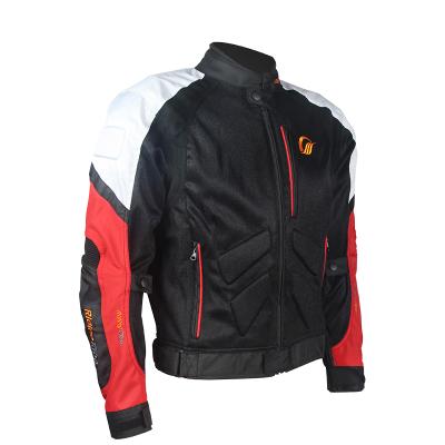 China Tribe Polyester Motorcycle Jacket Breathable Riding Men's Clothing JK-39 for sale