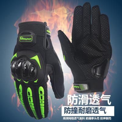 China Hot Selling Pro-Cyclist Full Contact Creen Finger Motorcycle Full Finger Motorcycle Racing Gloves MCS-17 for sale