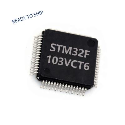 China STM32F103 new standard electronic components and original integrated circuits chip STM32F103VET6 for sale