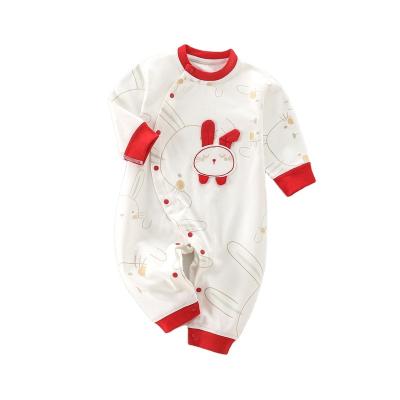 China One-piece class unisex / autumn unisex baby cotton baby clothes newborns 0-12 months clothing crawling suit ha four seasons can be worn for sale