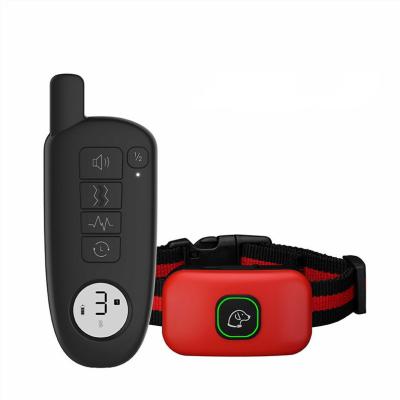 China Sustainable Rechargeable Waterproof Remote Electronic Dog Training Collar for sale