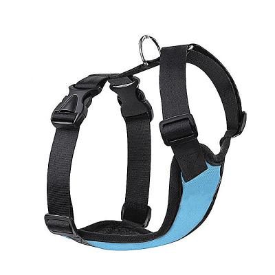 China Wholesale Padded Adjustable Reflective Dog Harness With Nylon Leash , Soft Breathable Dog Harness for sale