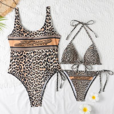 China Bikini 2022 famous brand designer swimwear women girls bikini one piece luxury breathable private label swimwear for sale