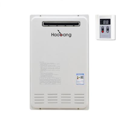 China 16L calentador de agua de gas al aire libre Instant Tankless Gas Natural Gas en venta