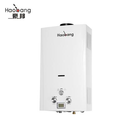 China Calentador de agua de gas natural de 20kW de GLP Tipo Instant Tankless Blanco Revestido en venta