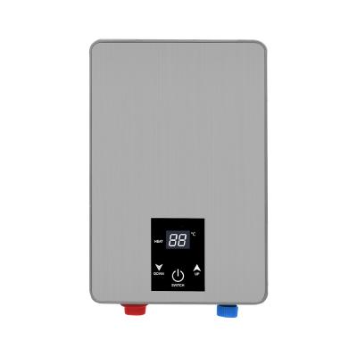 China 6KW Calentador de aluminio fundido Calentador de agua instantáneo 86°F-131°F Control táctil para baño / cocina / hotel en venta