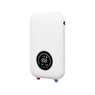 China 8KW Tankless Electric Water Heater with ELCB Leakage Protection Te koop