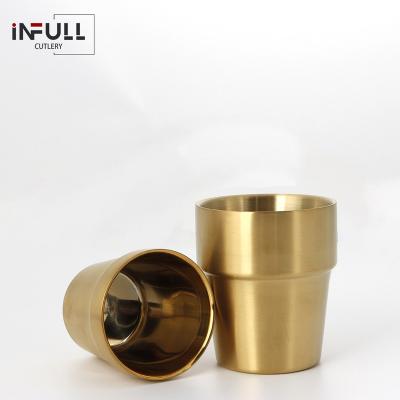 China Viable Pint Mugs Stainless Steel Stackable Pint Cup Tumblers For Travel Metal For Drinking Outside Reusable Steel Cups for sale