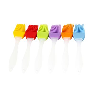 China Sustainable Quality Guaranteed Grill Oil Brushes For Barbecue Silicone Frying Oil Cooking Brush for sale