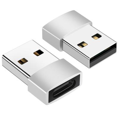 China Portable USB-C Female To USB 2.0 Male Connector PC Laptops OTG Adapter for sale