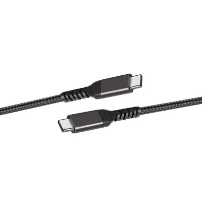 China 2021 Newly Fast Charging Mobile Phone 60W USB2.0 Type C Male To USB Type C Male Cable for sale