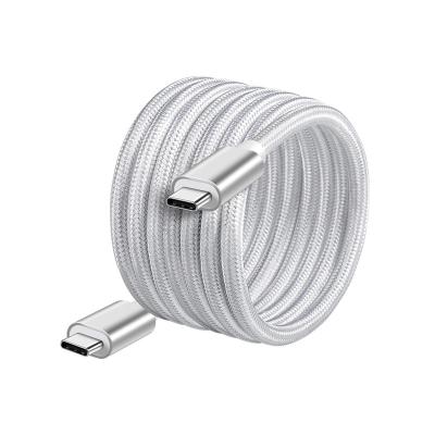 China 60W PD Nylon Braided Cord USB C to USB C Mobile Phone 2.0 Type C Fast Charger Data USB Cable for sale