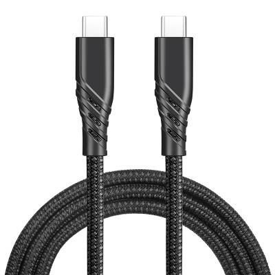 China MP3 / MP4 Player 15cm Type C Male To Type Line C Male USB Cable 60W Connector Cable for sale