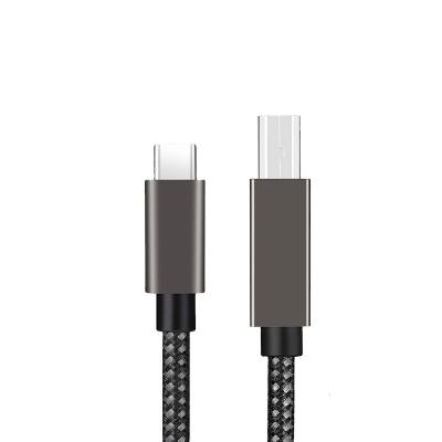 China New Printing Fast Data Transfer Cable USB C Male To USB B Scanner Cable for sale