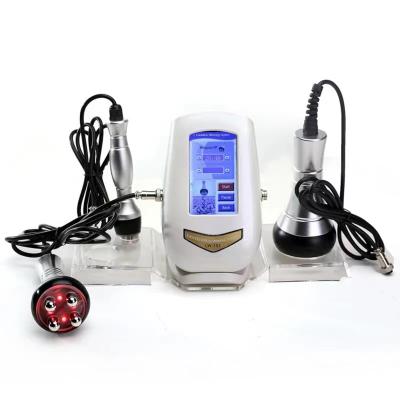 China Hot Selling Professional Ultrasonic Weight Loss Fat RF Cavitation Instrument CE Approval 3 in-140k Multipolar Blast Weight Loss Machine for sale