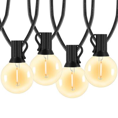 China One-stop after-sales support to supply G40 Glass LED Light Bulb Outdoor Samples 25ft String Lighting Retro Edison Filament Lamp Street Garden Yard Lighting Decoration for sale