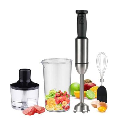 China Hand-held design Hand Mixer Electric 4 in 1 Multi Functional Stick Blender for blending, chopping and whisking for sale