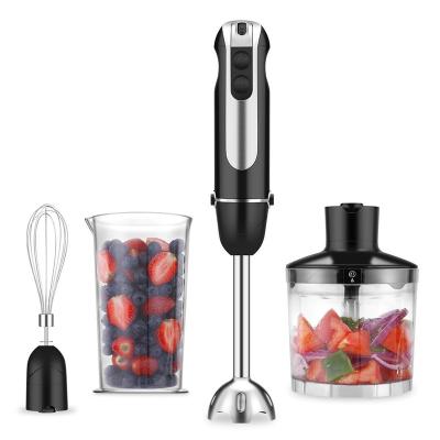 China Plastic Manual Multifunctional Hand Blender With Stainless Steel Blades And S/S Decoration for sale