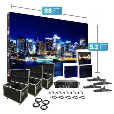 China New P3.9 P4.8 Pantalla LED Display Panels Full Color Indoor Outdoor Rental Indoor Led Screen Video Wall for sale