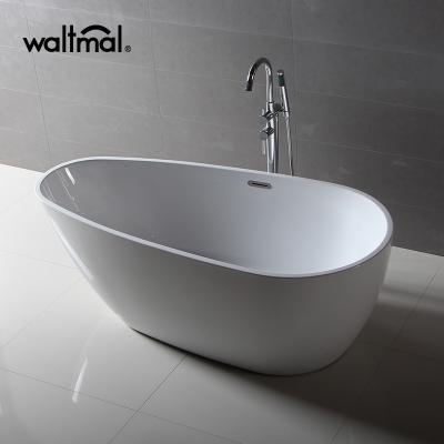 China China New Product Clear Acrylic Free Soaking Bathtub Hot Selling With Center Drain for sale