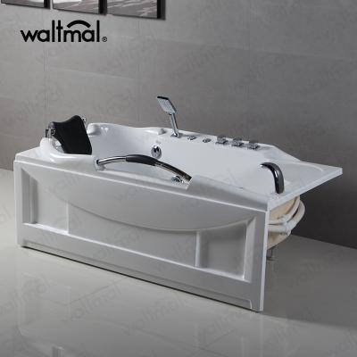 China WTM-02201 Eco-friendly Hotel Use Sexy Japanese Water Apron Hydraulic Massage Bathtub For Sale for sale