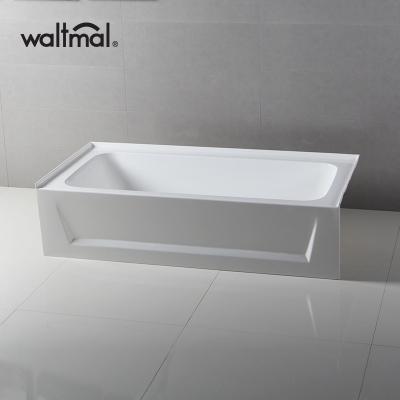 China Free Waltmal China Supplier 52 Inch Cheap Acrylic Skirted Bathtub WTM-02856 for sale