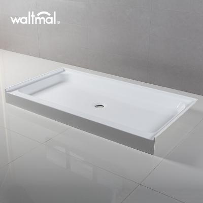 China Hot Sale Eco-friendly Modern 60X30 Inch Acrylic Shower Tray Square Shower Pan for sale