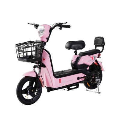 China Aluminum Alloy Electric Bike With Basket With LCD Display Light Weight Portable With Carry Handle for sale