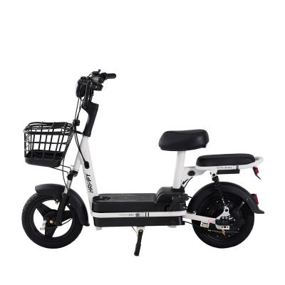 China Wholesale tire electric bicycle price cheap adult bicycle high carbon steel lithium battery electric bicycle for sale