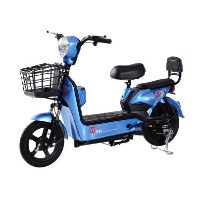 China High Carbon Steel Fat Tire Electric City Bicycle Good Quality Ebike Electric Bikes For Woman for sale