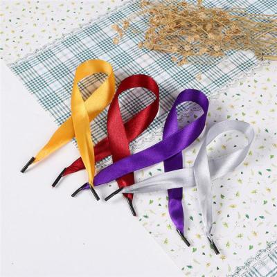 China Customized Floral Made Gift Stain Ribbon Printing With Metal Tip For Gift Bag From China Factory for sale