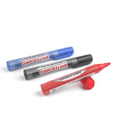 China Hot Selling Easy Erase White Board Marker School Teacher Writing Pen Children's Color Pencil Painting Black Red Blue Erasable Whiteboard Marker for sale