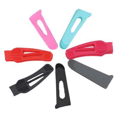 China Viable Manufacturer Professional Injection Sleeve Buckle Drop Plastic Sheath Loop Stick Sleeve Tag for sale