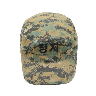 China High Quality 100% Polyester Army Combat Hat Woodland Camouflage Hat for sale